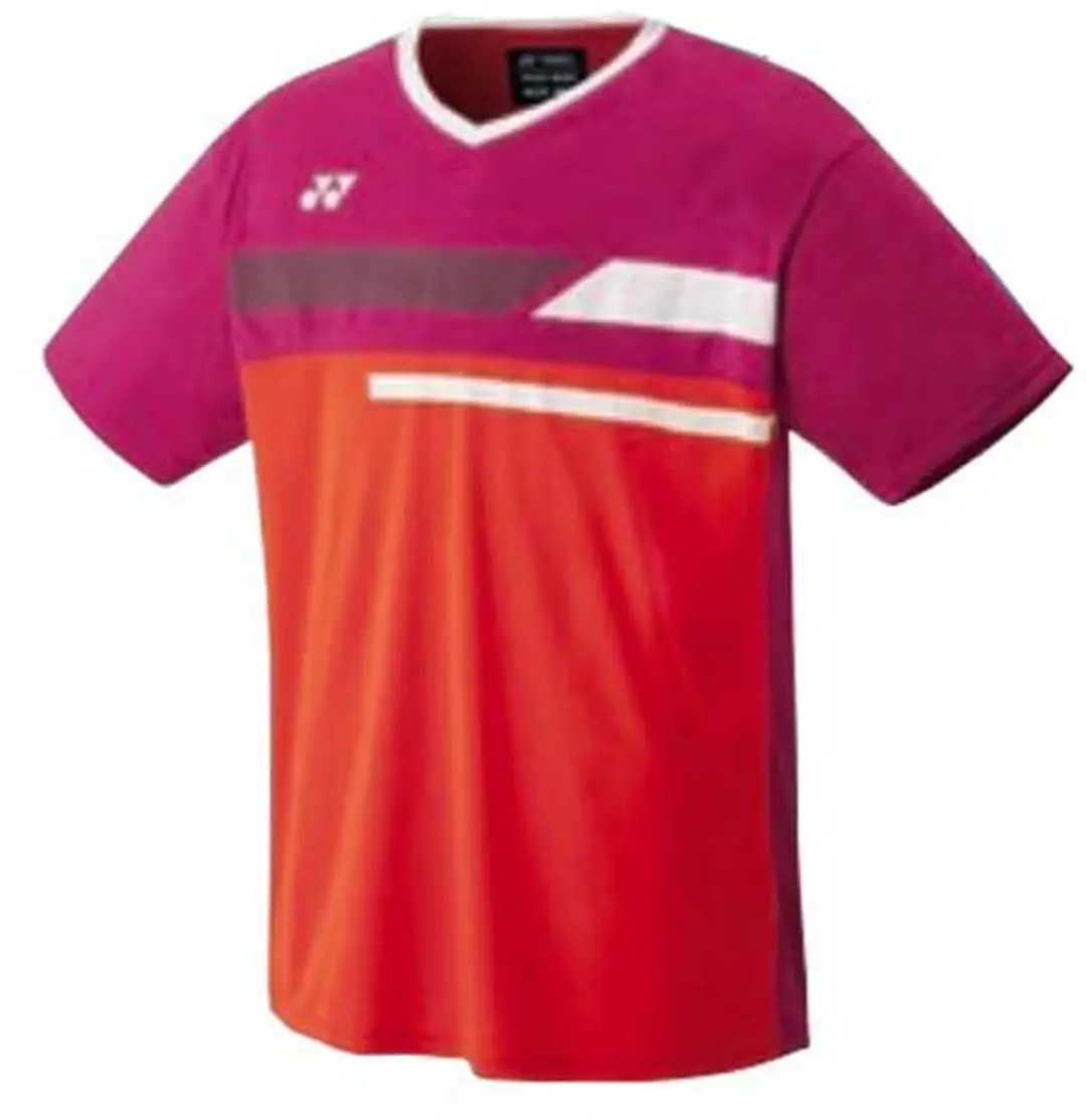 Yonex Team Korte Mouw Poloshirt Rood 120 cm Jongen