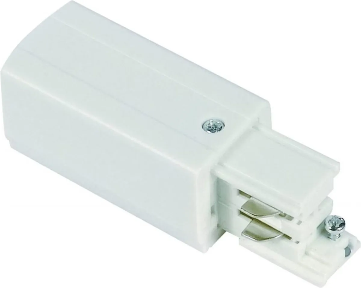 Ledvion 1-Fase Rail Power Connector - Wit