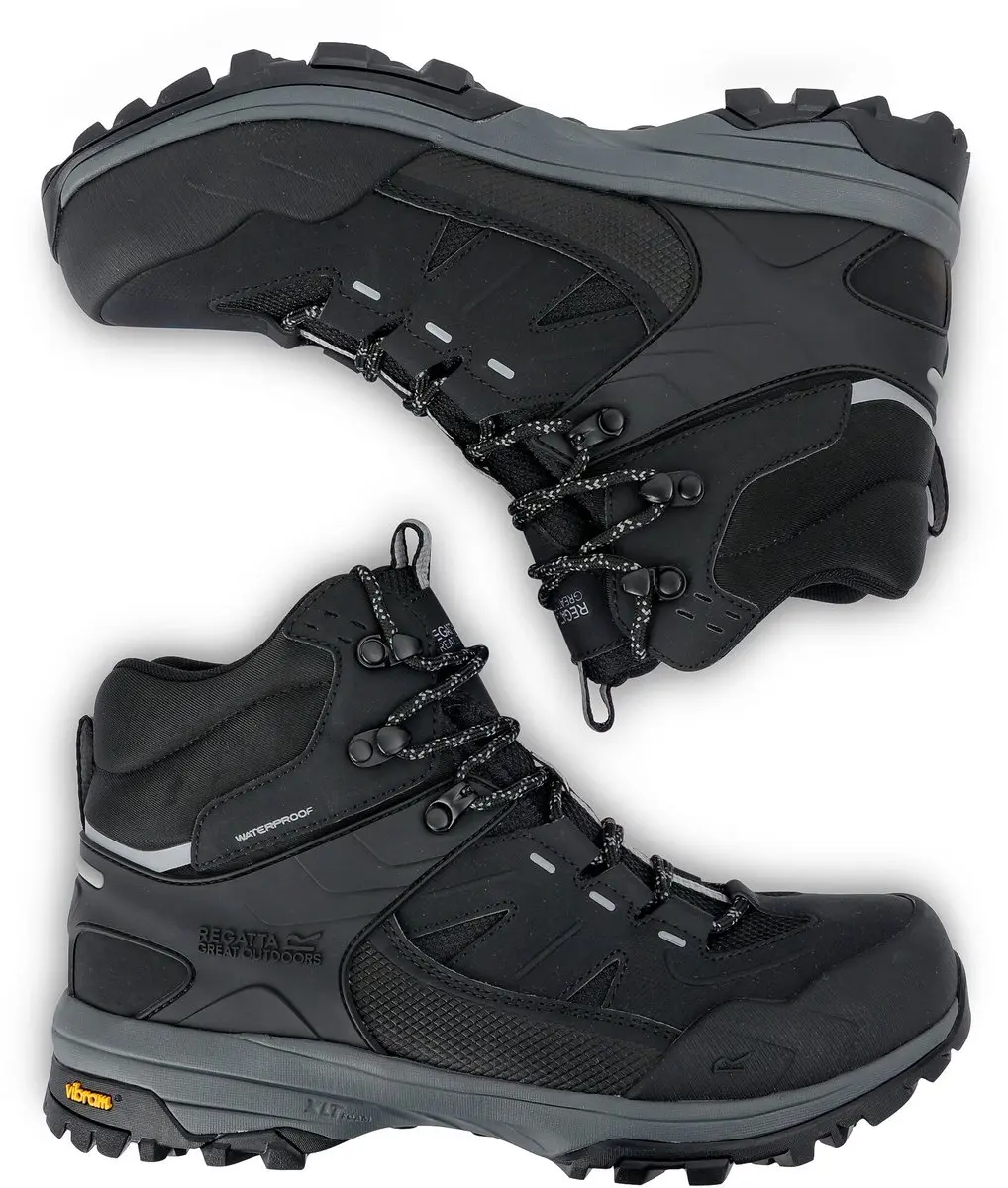 Regatta Regen Wandelschoenen Heren 41 - Zwart - afbeelding 6 van 6