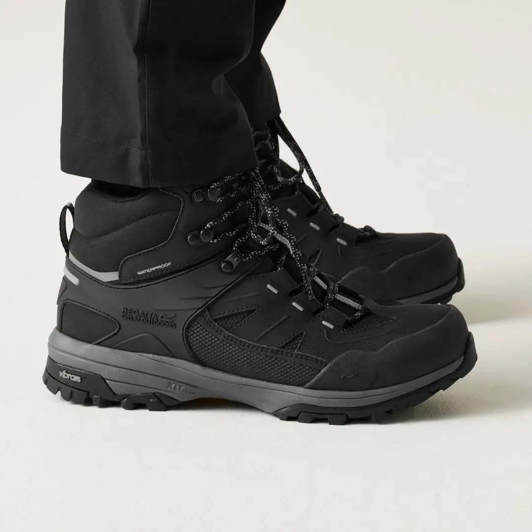 Regatta Regen Wandelschoenen Heren 41 - Zwart - afbeelding 3 van 6
