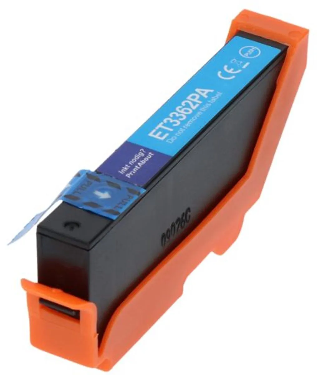 PrintAbout Epson 33XL Cyaan Inktcartridge - 1200 pagina's
