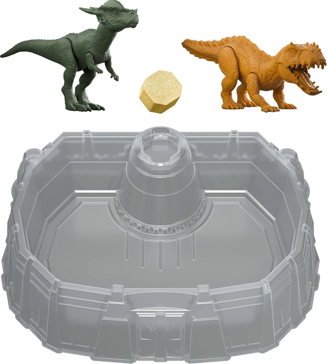 Jurassic World Dino Reveal Battle Pack Prestosuchus vs. Stygimoloch - Meerkleurig