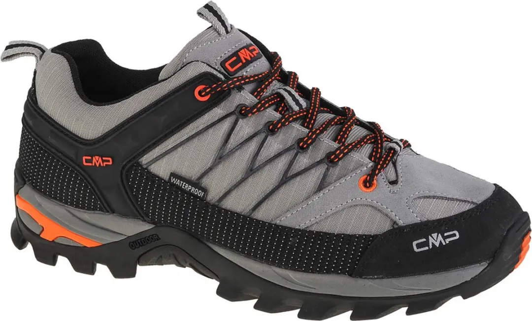 Cmp Rigel Low Wp 3q54457 Wandelschoenen Zwart,Grijs EU 47 Man