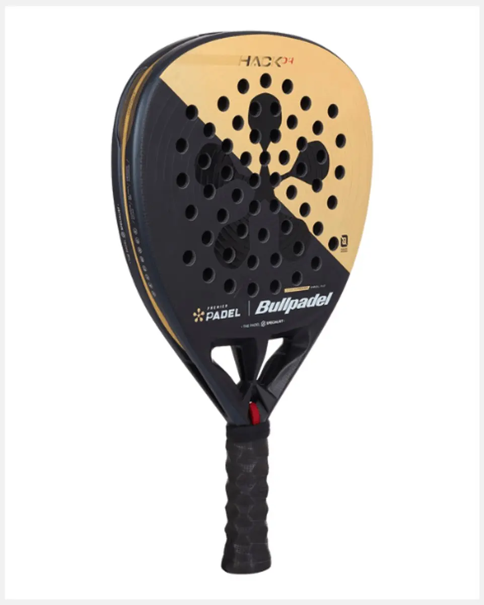 Bullpadel Hack 04 Premier Padelracket - Zwart - afbeelding 4 van 4