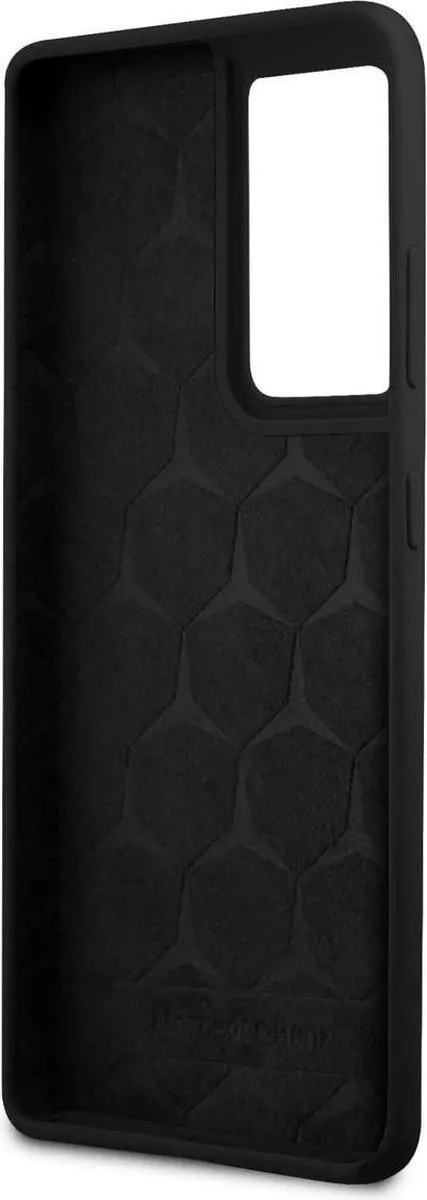 Mercedes-Benz Silicone Back Cover - Samsung Galaxy S21 Ultra - Zwart