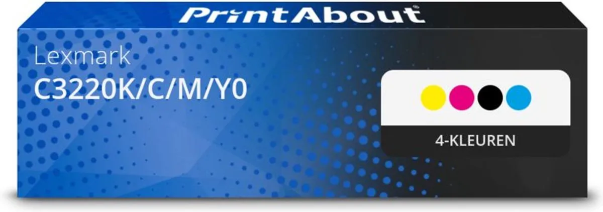 PrintAbout Toner C3220K/C/M/Y0 4-kleuren Multipack