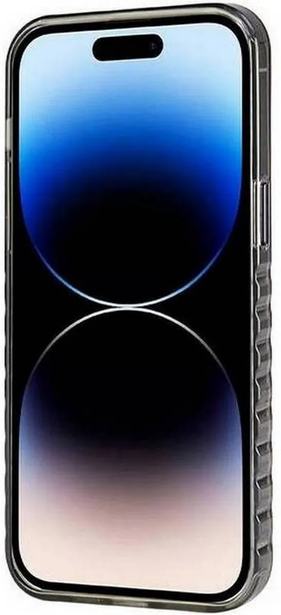 Audi IML Big Logo Back Case - iPhone 14 Pro Max - Zwart - afbeelding 2 van 6