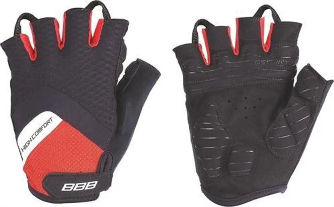 BBB BBW-41 Handschoenen HighComfort Zwart/Rood S