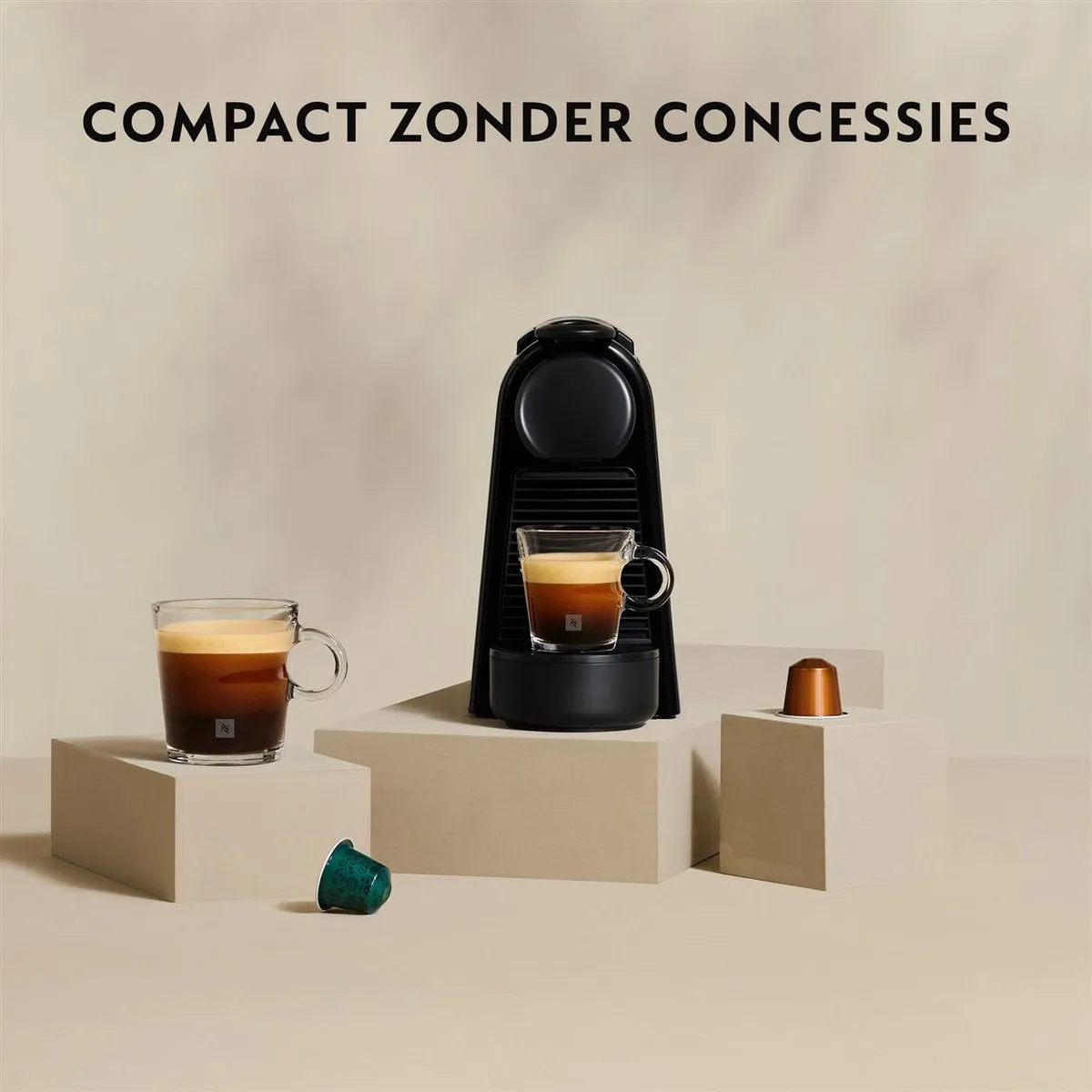 De'Longhi Nespresso Essenza Mini EN85.B Koffiecupmachine - Zwart