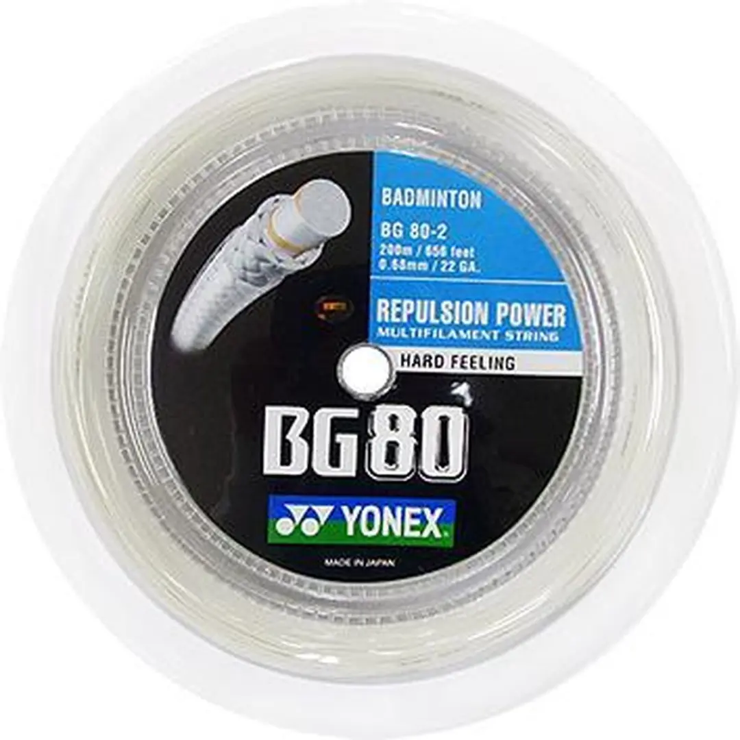 Yonex BG80 badmintonsnaar