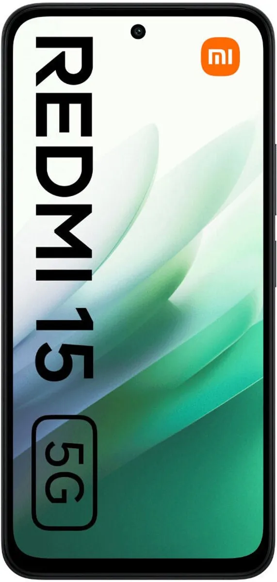 Xiaomi Redmi 15 5G 4-128GB Smartphone - Zwart