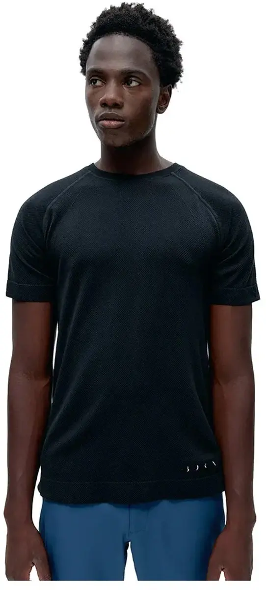 Born Living Yoga Otawa T-shirt Met Korte Mouwen Zwart S Man