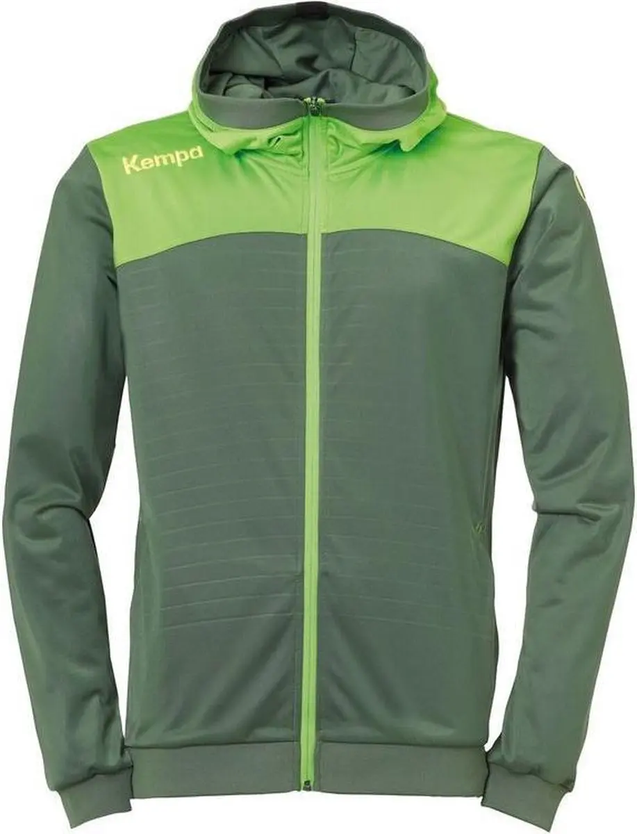 Kempa Emotion 2.0 Jas met Capuchon Dragon Groen-Hope Groen Maat M