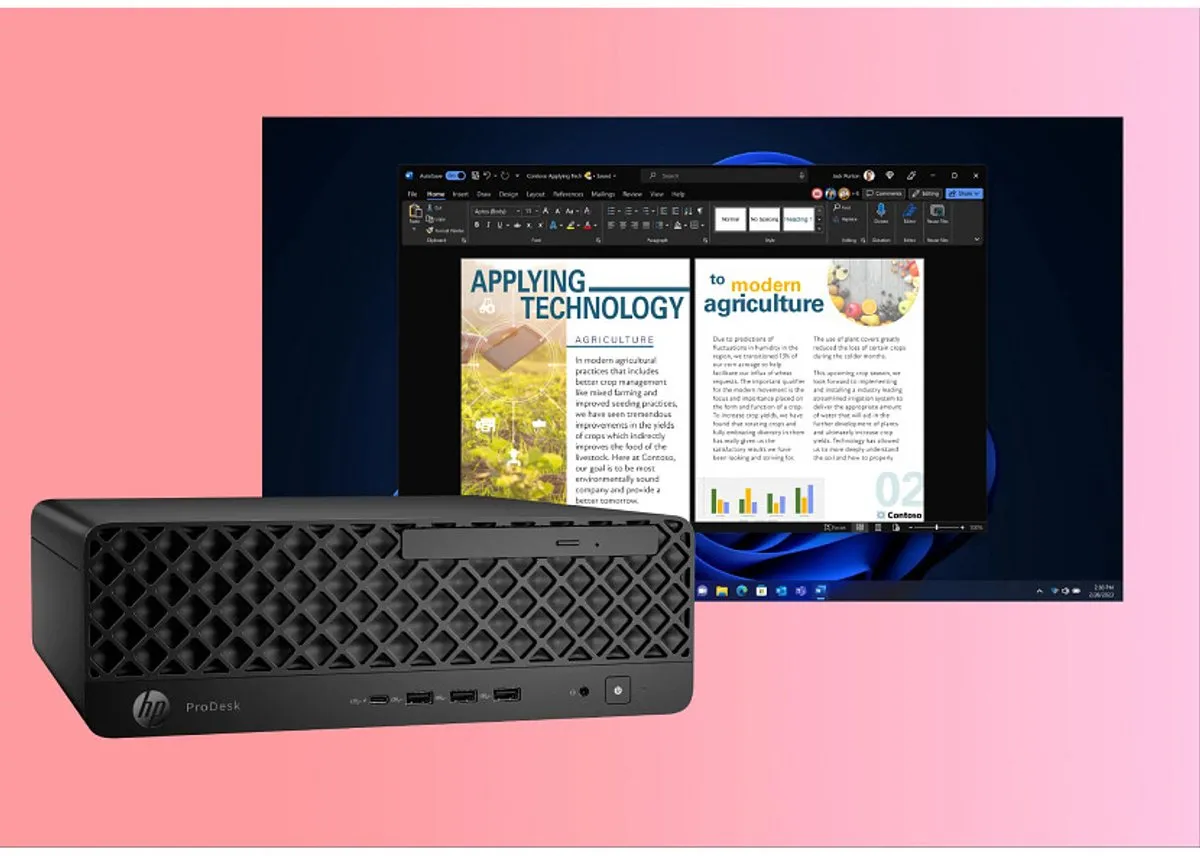HP ProDesk 4 SFF G1i Intel Core Ultra 7 - 16GB 512GB SSD W11P