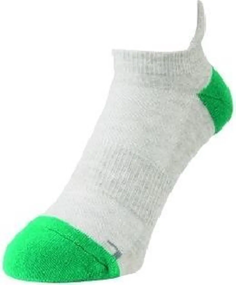 Yonex Badmintonsokken Laag Wit/groen 43-46