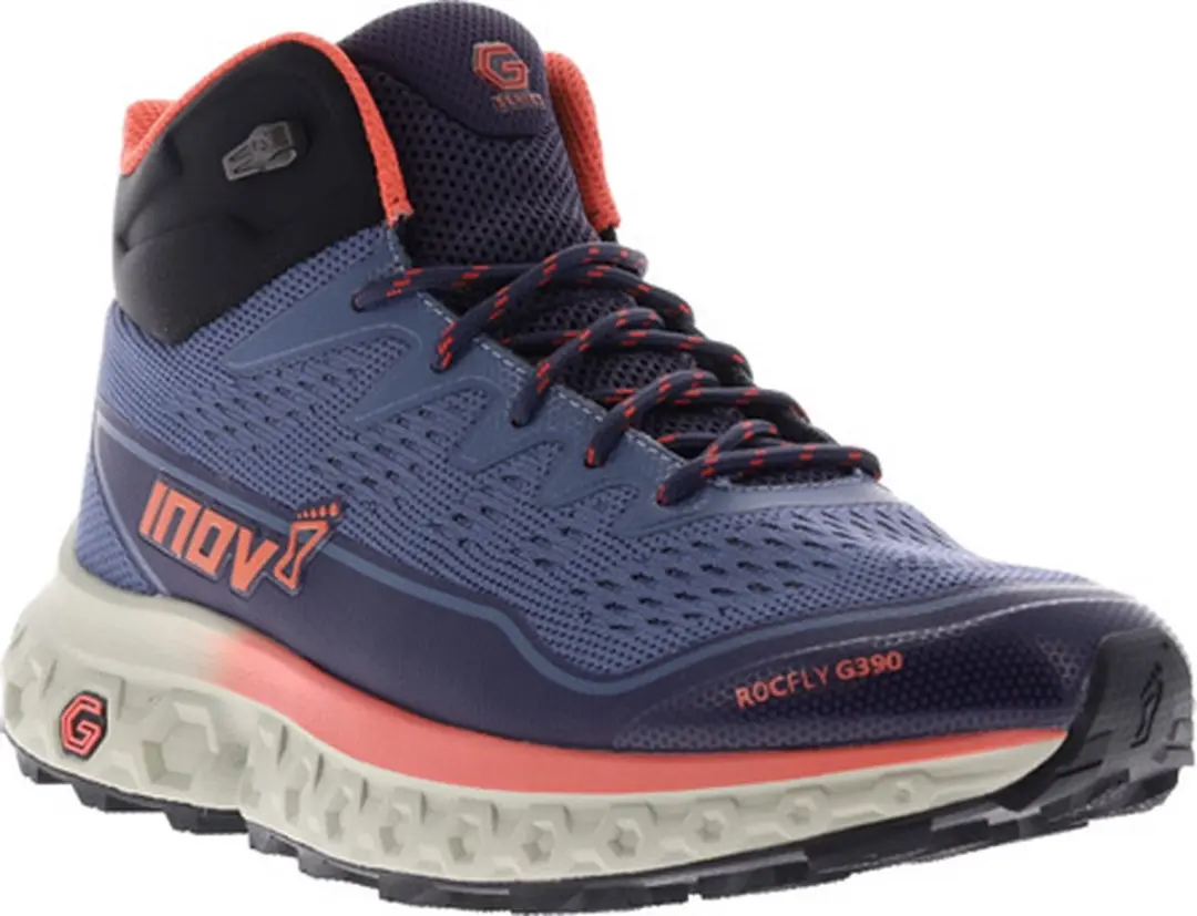 Inov-8 Rocfly G 390 Trailwandelschoenen - Dames - Lilac/Coral - afbeelding 6 van 6