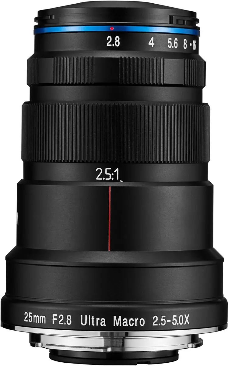 LAOWA 25mm f/2.8 2.5-5X Ultra-Macro RF - Canon
