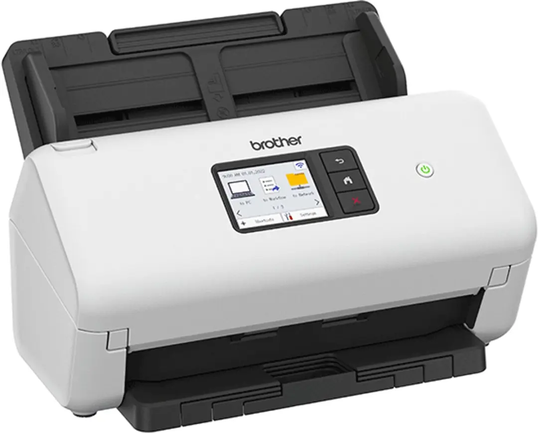 Brother ADS4550WUN1 Invoerlade - ADF-scanner - 600x600 DPI - Zwart/Wit