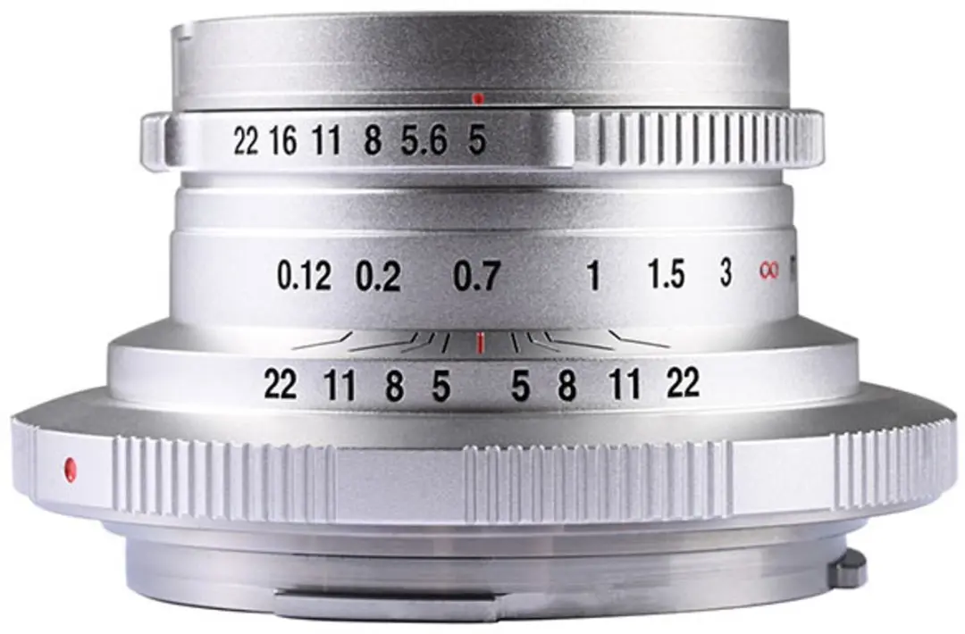 LAOWA 15mm f/5 Cookie FF Grau Objektiv, kompatibel mit Canon RF