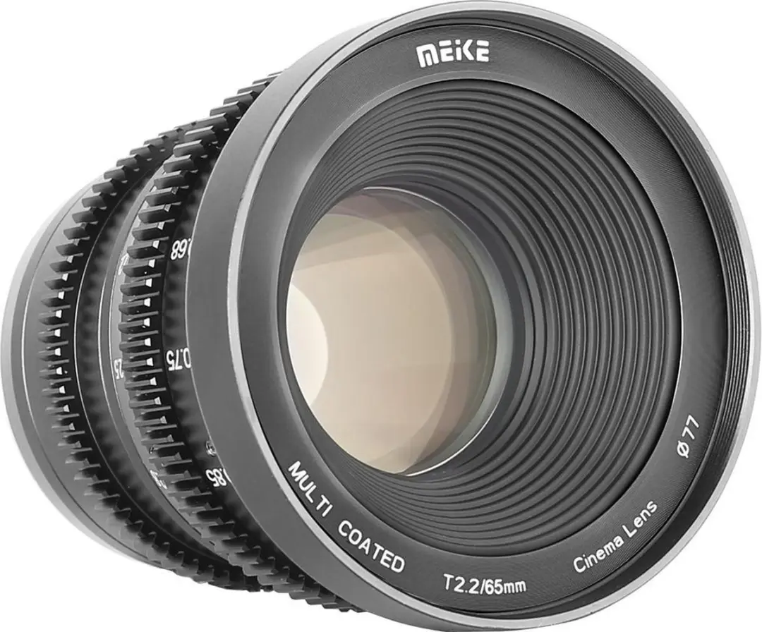 Meike 65mm T2.2 SLR Bioscooplens ME-065T22SE - Sony - 77mm