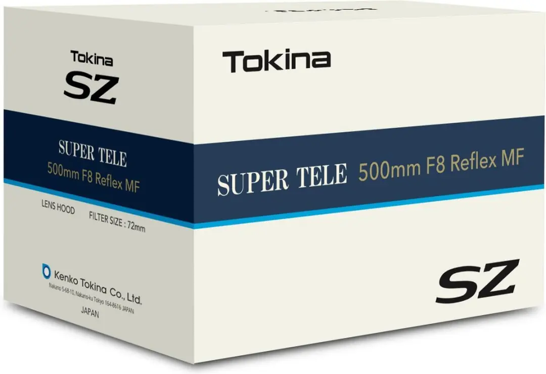 Tokina 500mm F8 SZ Super Tele Nikon Z-Mount - 72mm - Zwart