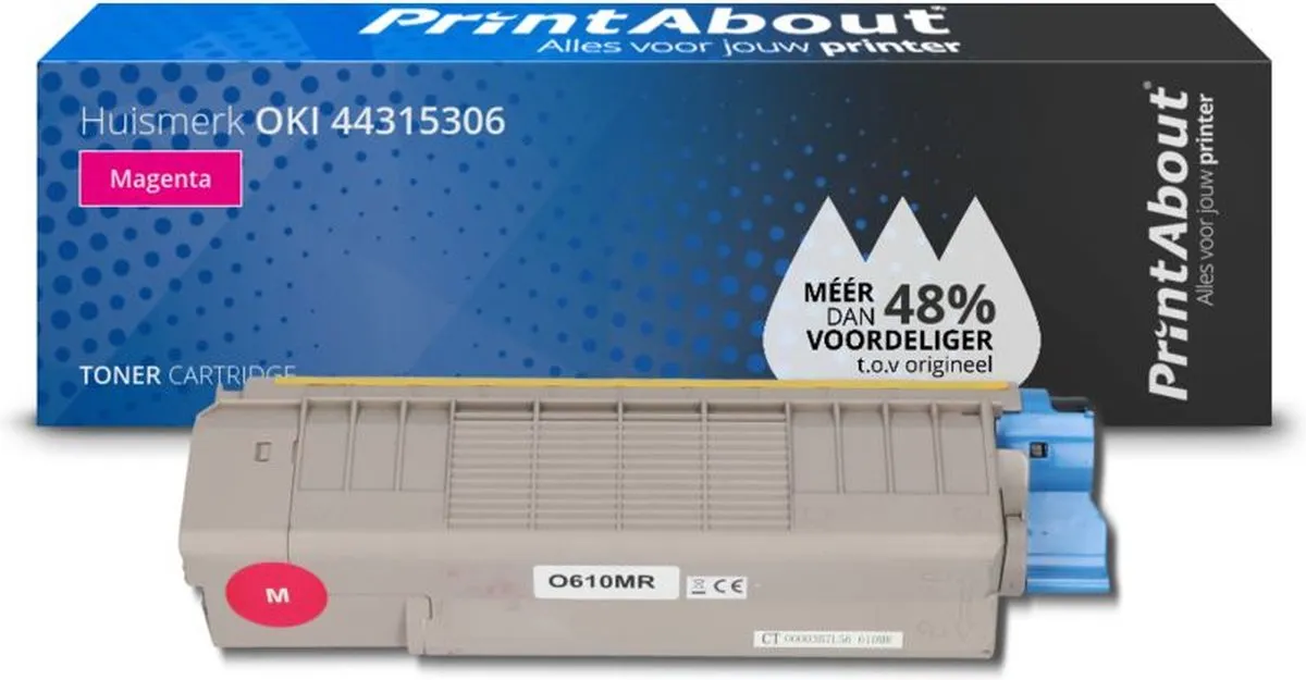 PrintAbout OKI 44315306 Toner Magenta