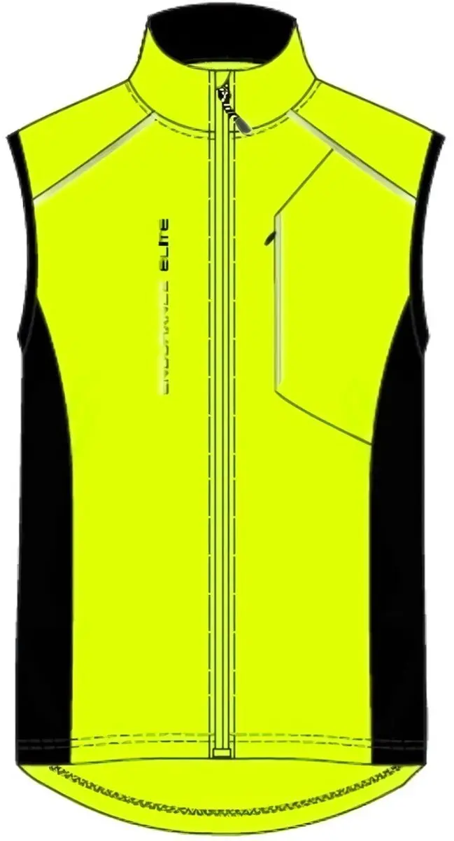 Endurance Jacke Herrenweste EnduranCehell X1 Elite Vest Safety 125919 Yellow-M