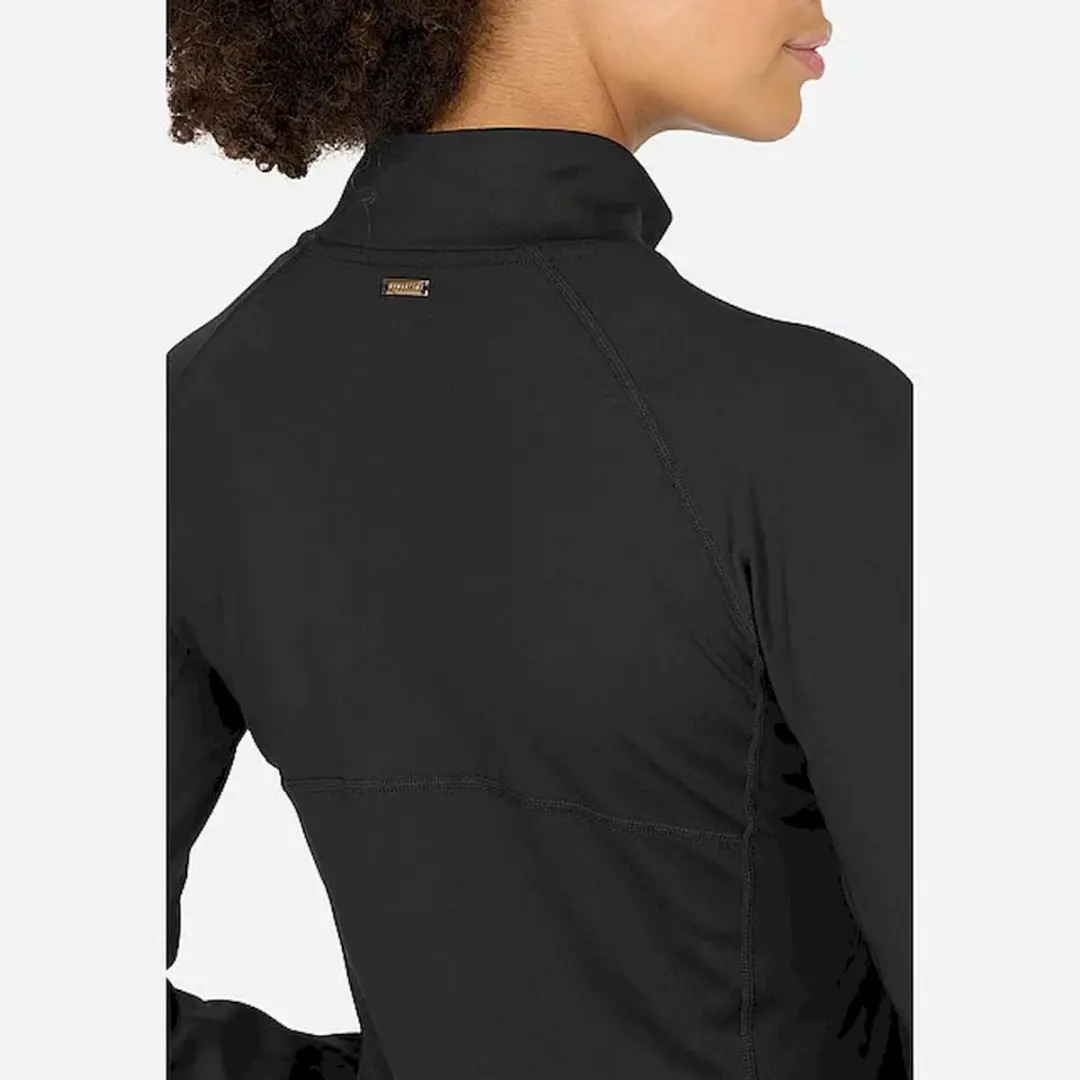 Athlecia Krosa W Full Zip Training Vest Dames - Zwart/Wit - afbeelding 3 van 6