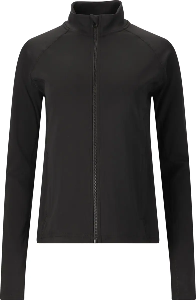 Athlecia Krosa W Full Zip Training Vest Dames - Zwart/Wit - afbeelding 6 van 6