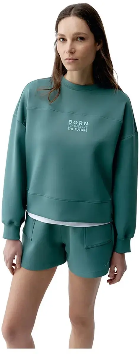 Born Living Yoga Lionel Sweatshirt Groen M Vrouw