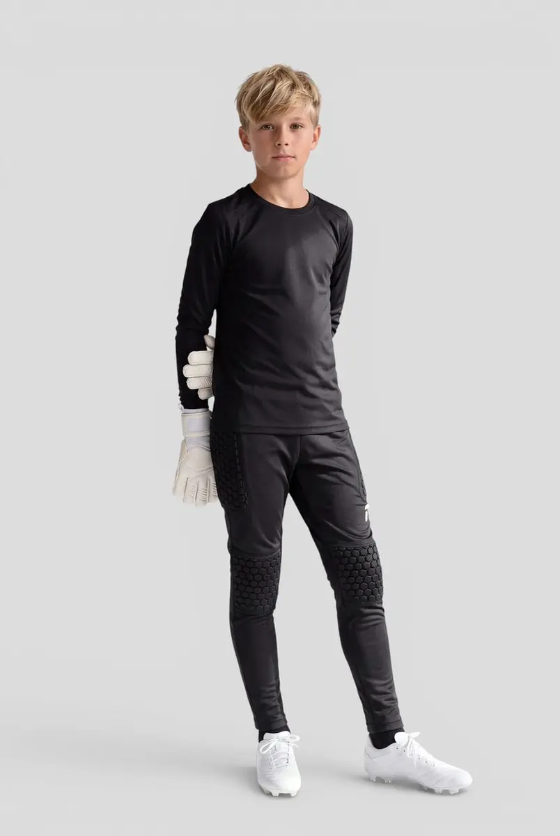 Reusch Contest II Keepersbroek Junior 158 - Zwart - afbeelding 6 van 6