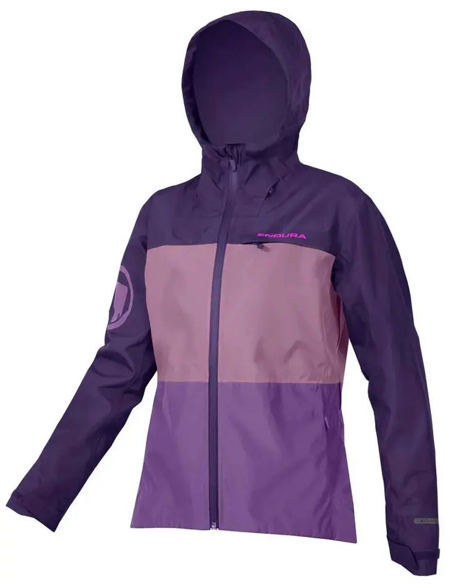 Endura Singletrack II Jas - Vrouw XL - Paars - afbeelding 2 van 3