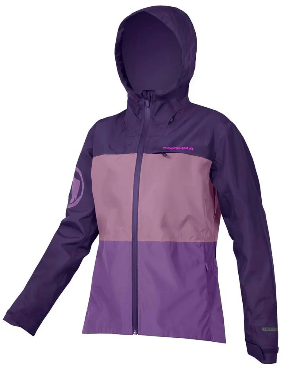 Endura Singletrack Ii Jas Paars XL Vrouw