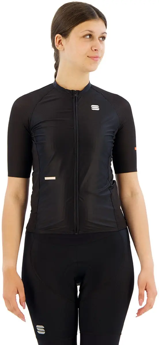 Sportful Supernova Korte Mouw Wielertrui Zwart S Vrouw