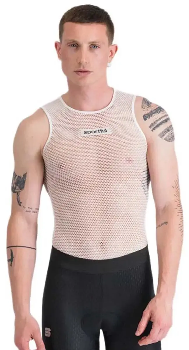 Sportful Light Mesh Mouwloos Basislaag Wit S-M Man