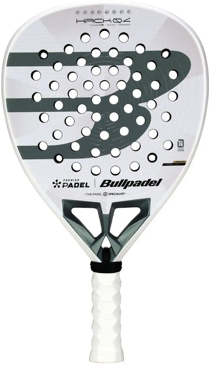 Bullpadel Hack 04 Premier Padelracket - L0 - Varied - afbeelding 4 van 6