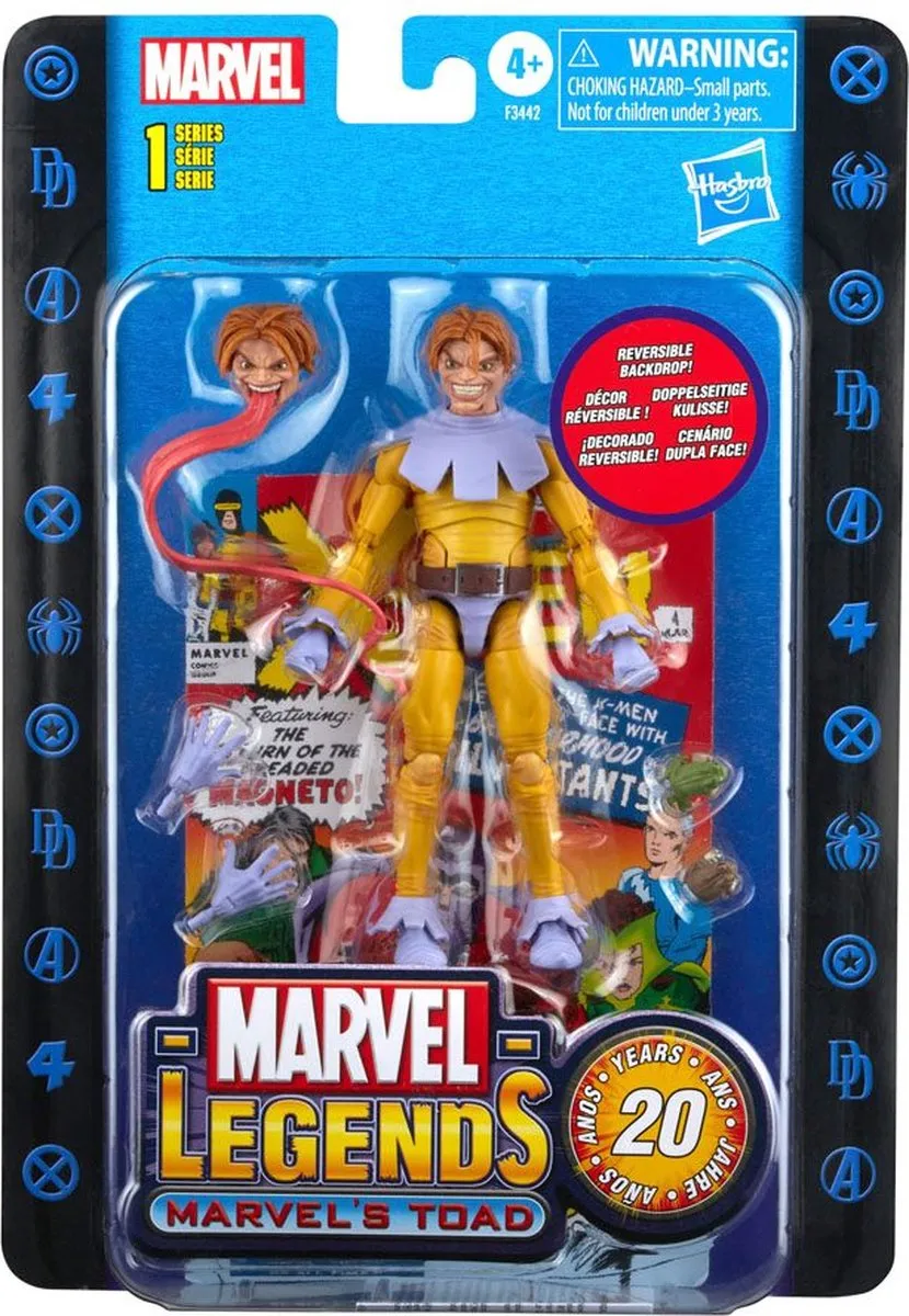 Marvel X-Men Toad Marvel Legends 20th Anniversary F34425L0 - 15 cm