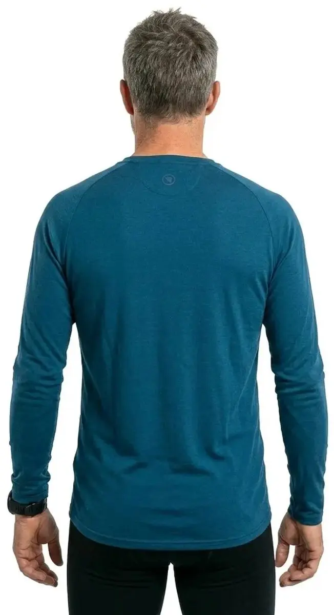 Endura Baabaa Lange Mouwen Basislaag - S - Blauw - afbeelding 4 van 4