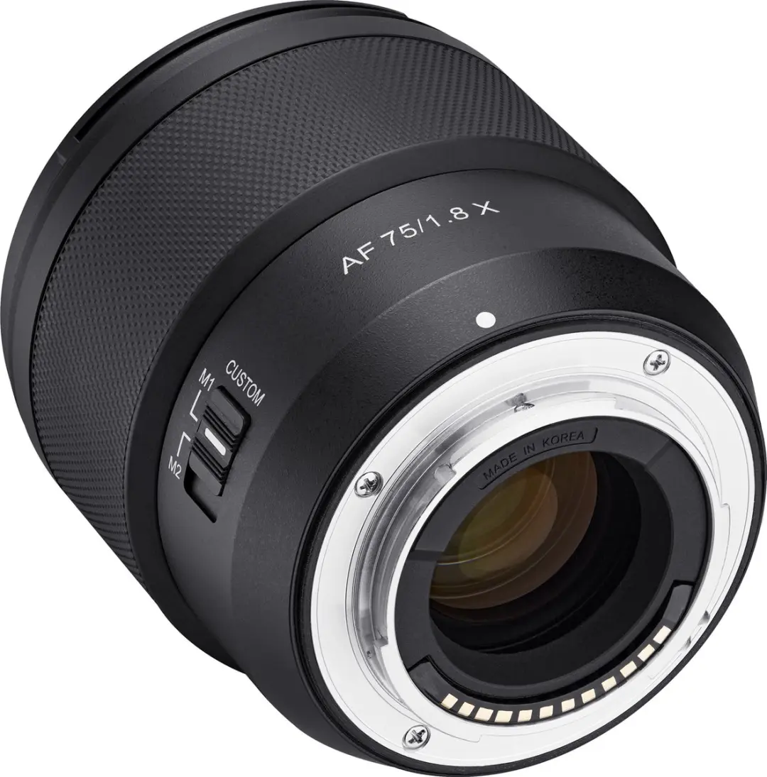 Samyang AF 75mm F1.8 Fuji X - Licht Tele-objectief - 58mm
