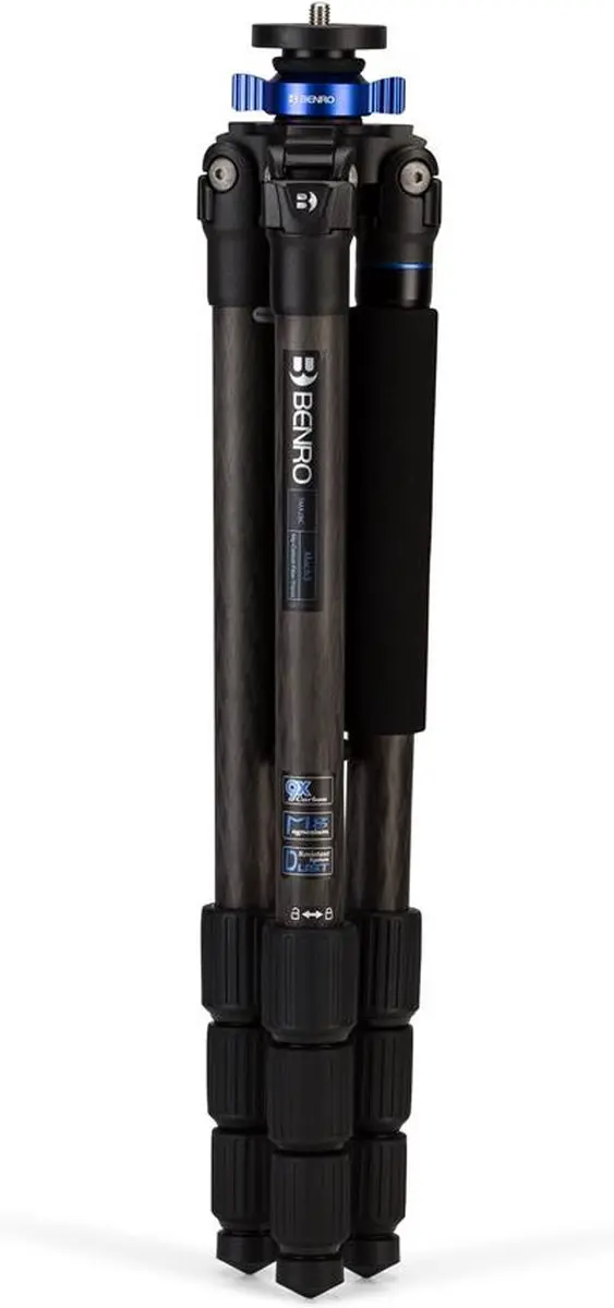 Benro Mach3 TMA28C Statief - 4 Secties - Zwart