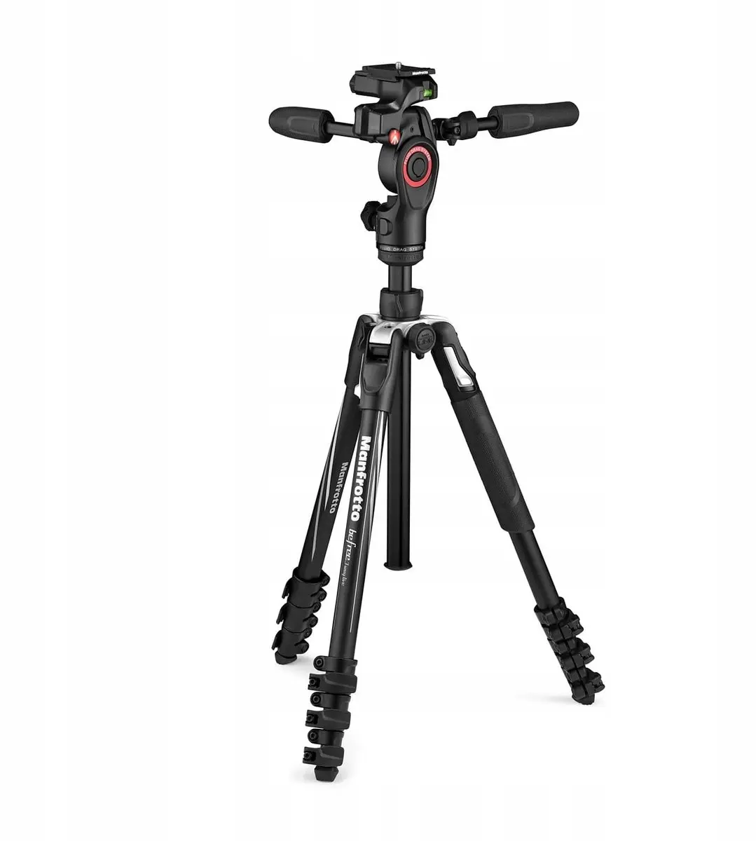 Manfrotto Befree Advanced MKBFRLA-4-BK-3W Reisstatief - Zwart - afbeelding 4 van 6