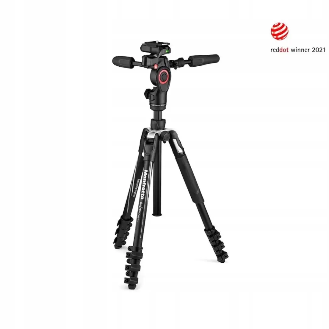 Manfrotto Befree Advanced MKBFRLA-4-BK-3W Reisstatief - Zwart - afbeelding 5 van 6