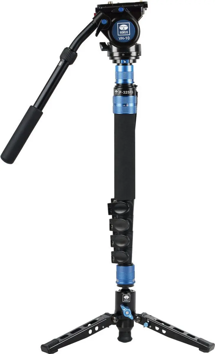 Sirui Monopod P-325FS + VA-10 Videokop