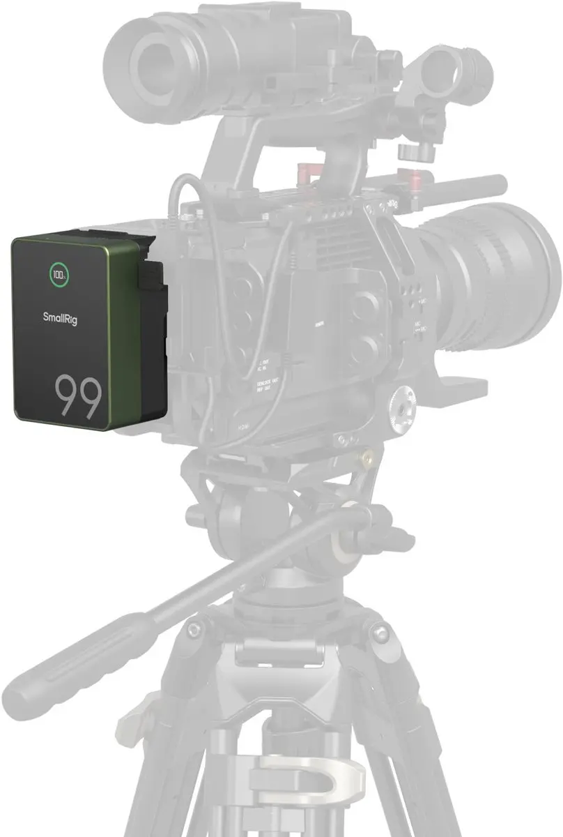SmallRig 4974 VB99 Pro Mini V-Mount Accu - Groen