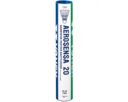 Yonex Aerosensa 20 V2 Badmintonshuttles Wit 20 Units