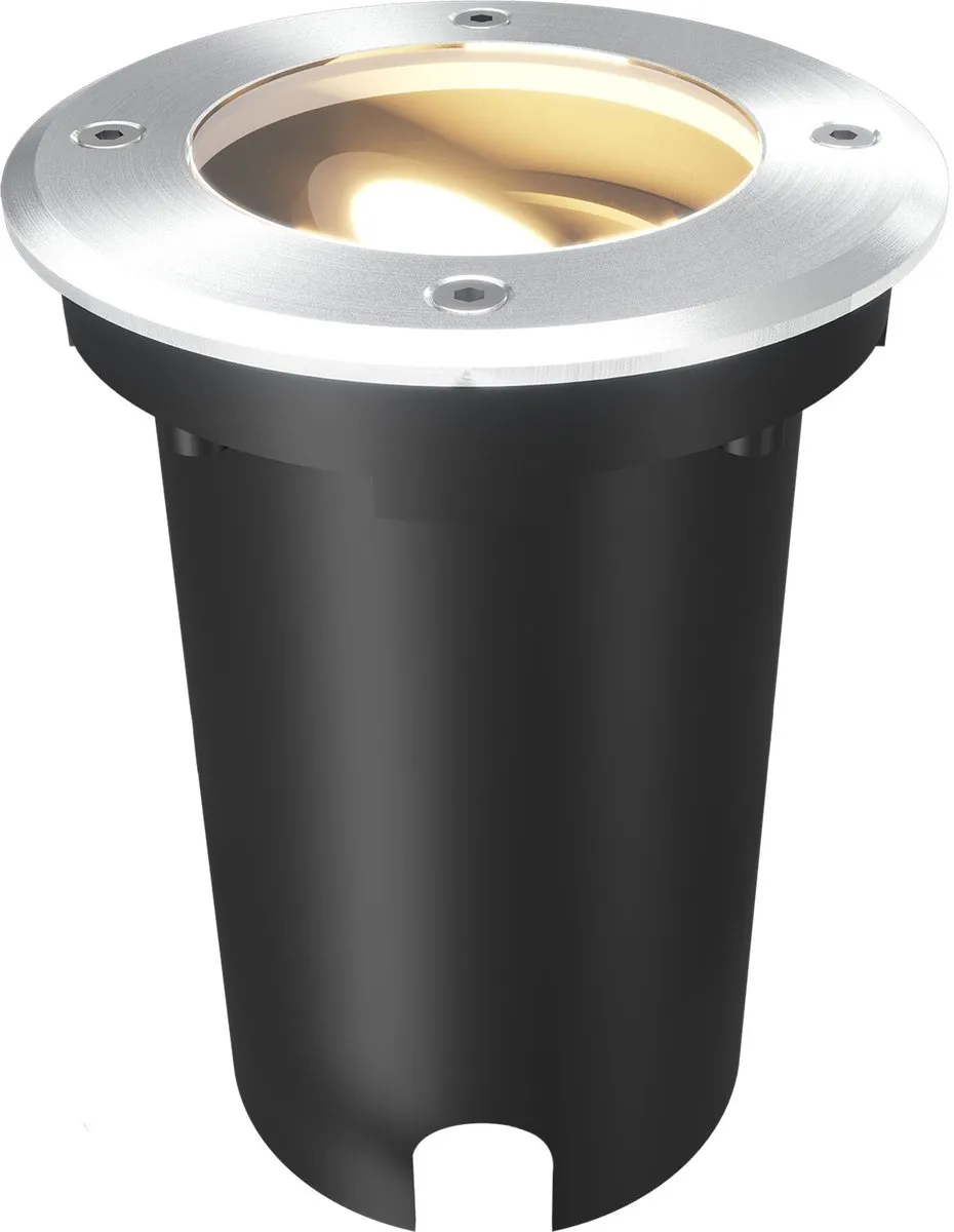 Ledvion LED Grondspot Rond GU10 RVS