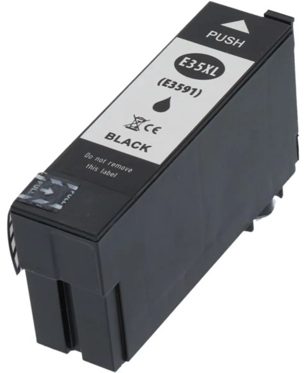 PrintAbout Inktcartridge C13T35814010 Zwart - 3150 pagina's - Epson