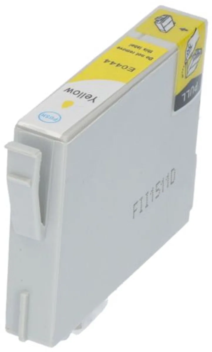 PrintAbout T044 C13T044440 Geel Inktcartridge - 550 pagina's - Epson