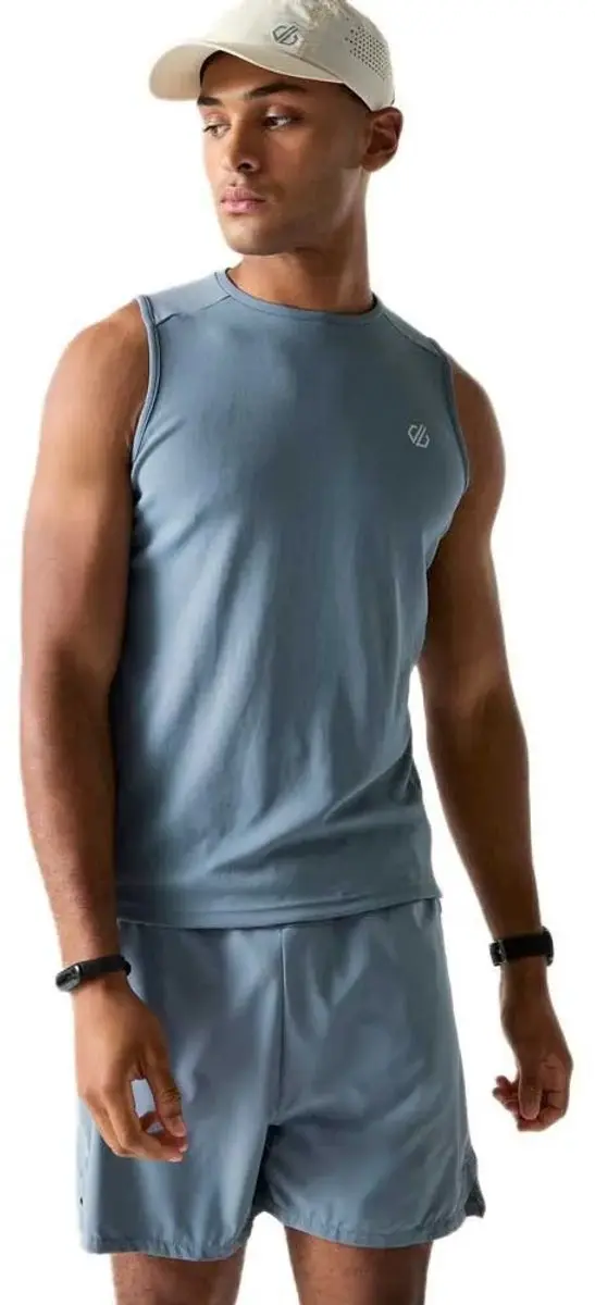 Dare 2b Agile Mouwloos T-shirt - Blauw - XL