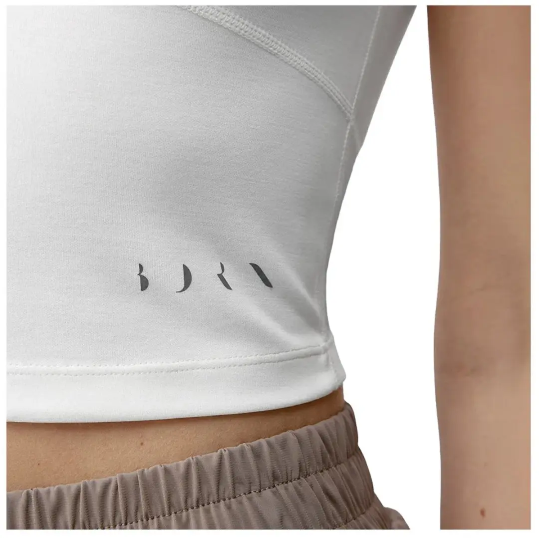 Born Living Yoga Aldina T-shirt Met Korte Mouwen Wit L Vrouw